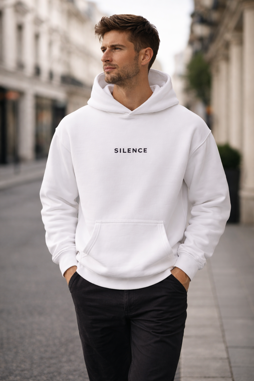 HOODIE “SILENCE” – ÉDITION SIGNATURE