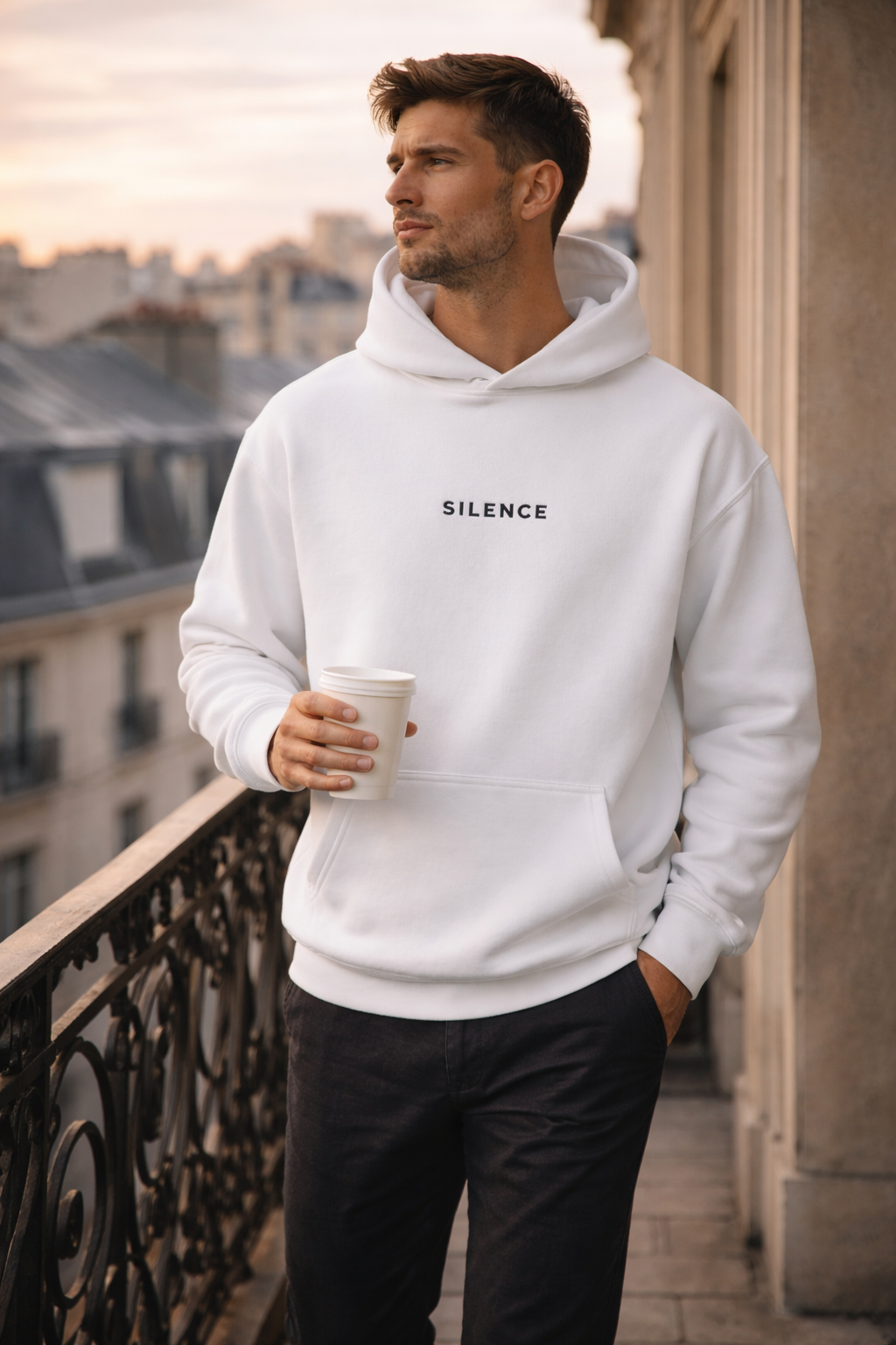 HOODIE “SILENCE” – ÉDITION SIGNATURE