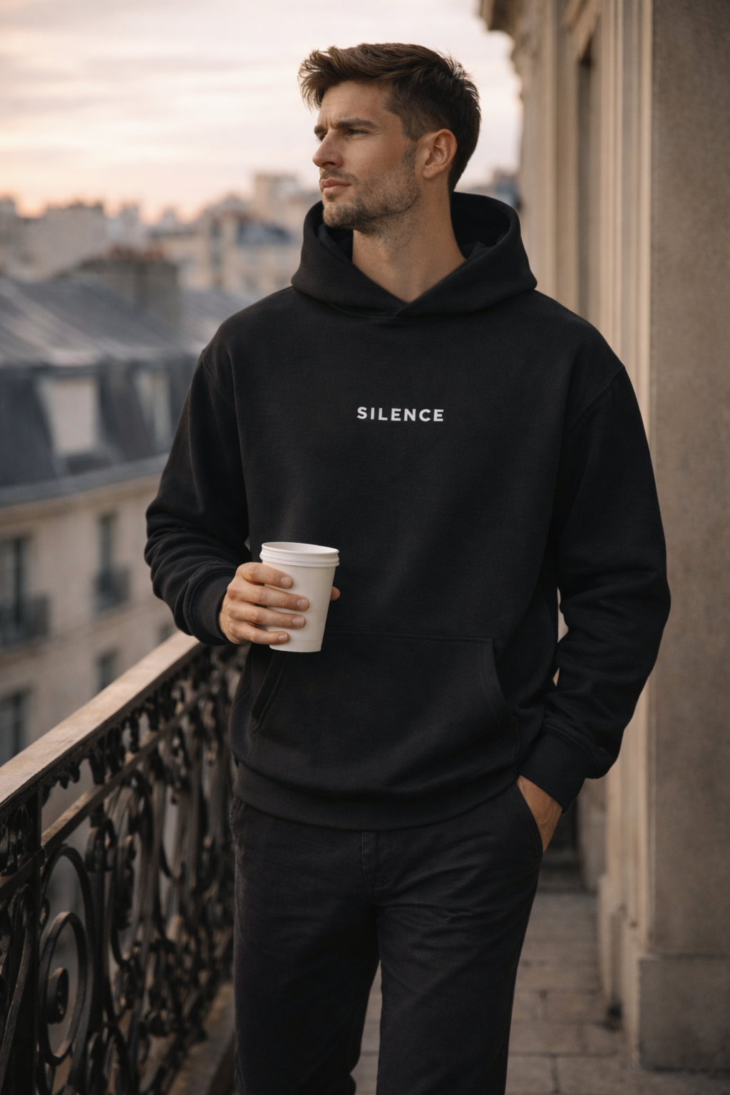 HOODIE “SILENCE” – ÉDITION SIGNATURE